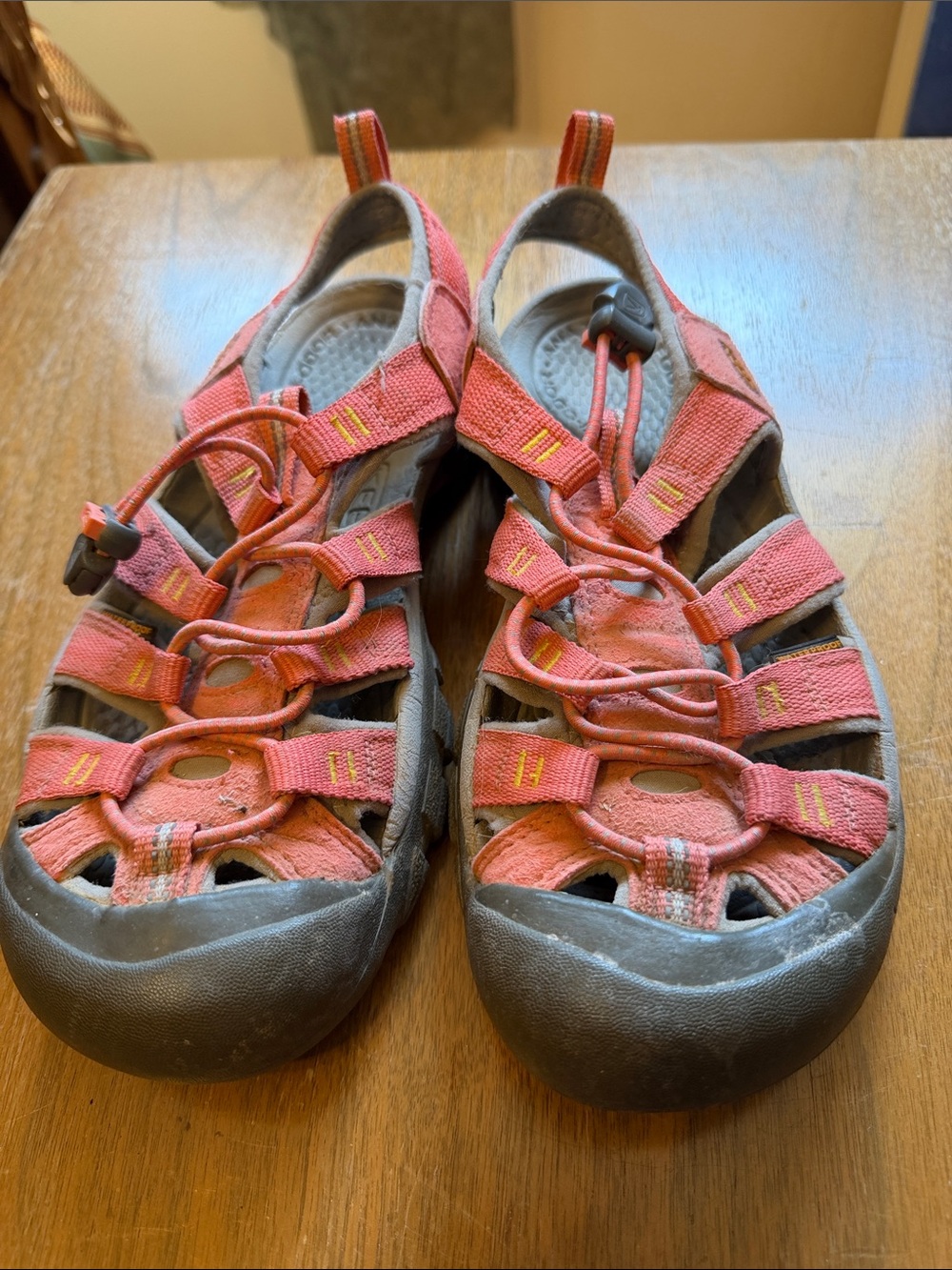 Keen Coral and Gray Women's Sport Sandals